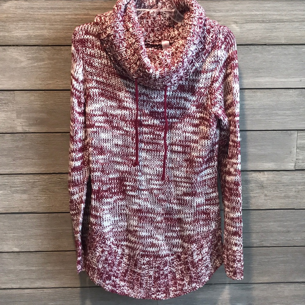Cowl neck sweater xtra large
